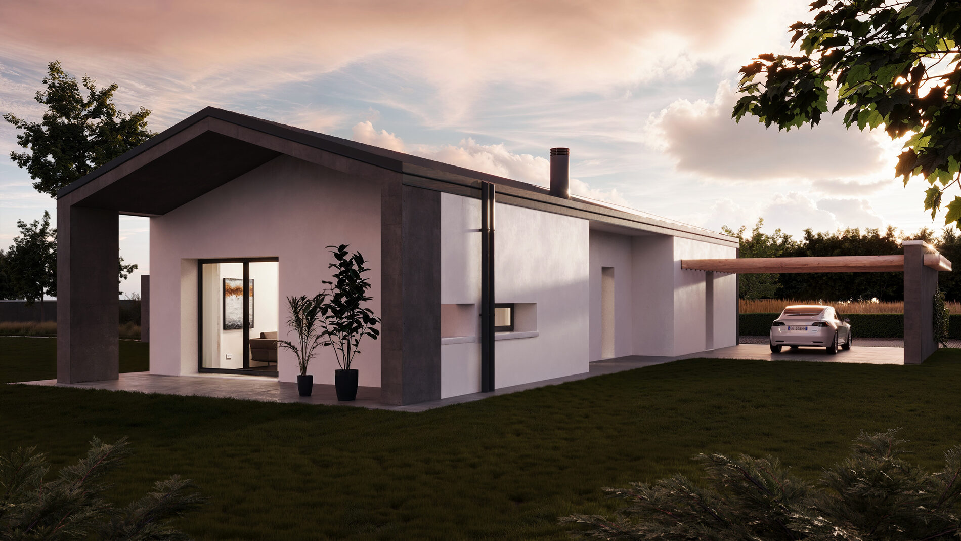 Villa D, vista 2