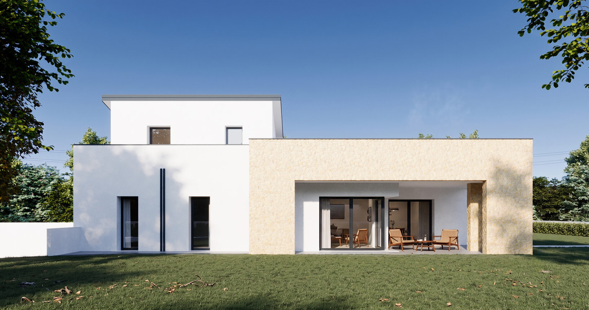 Villa F, vista 2
